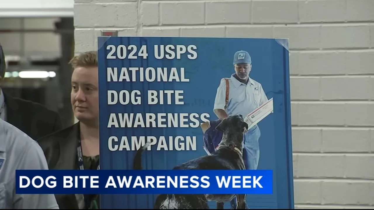 United States Postal Service kicks off National Dog Bite Awareness Week