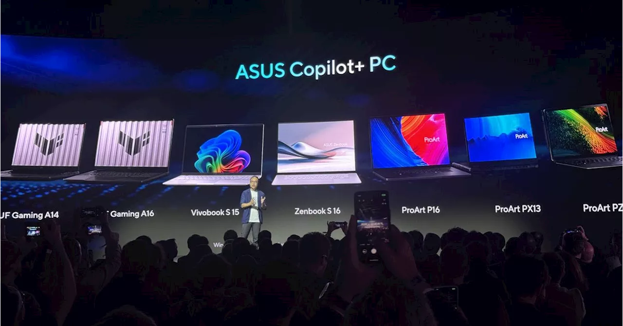 Laptop mainstay ASUS reveals new AI range