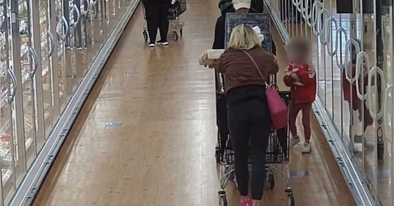 Suspected shoplifters' unusual method captured on CCTV at Adelaide supermarket