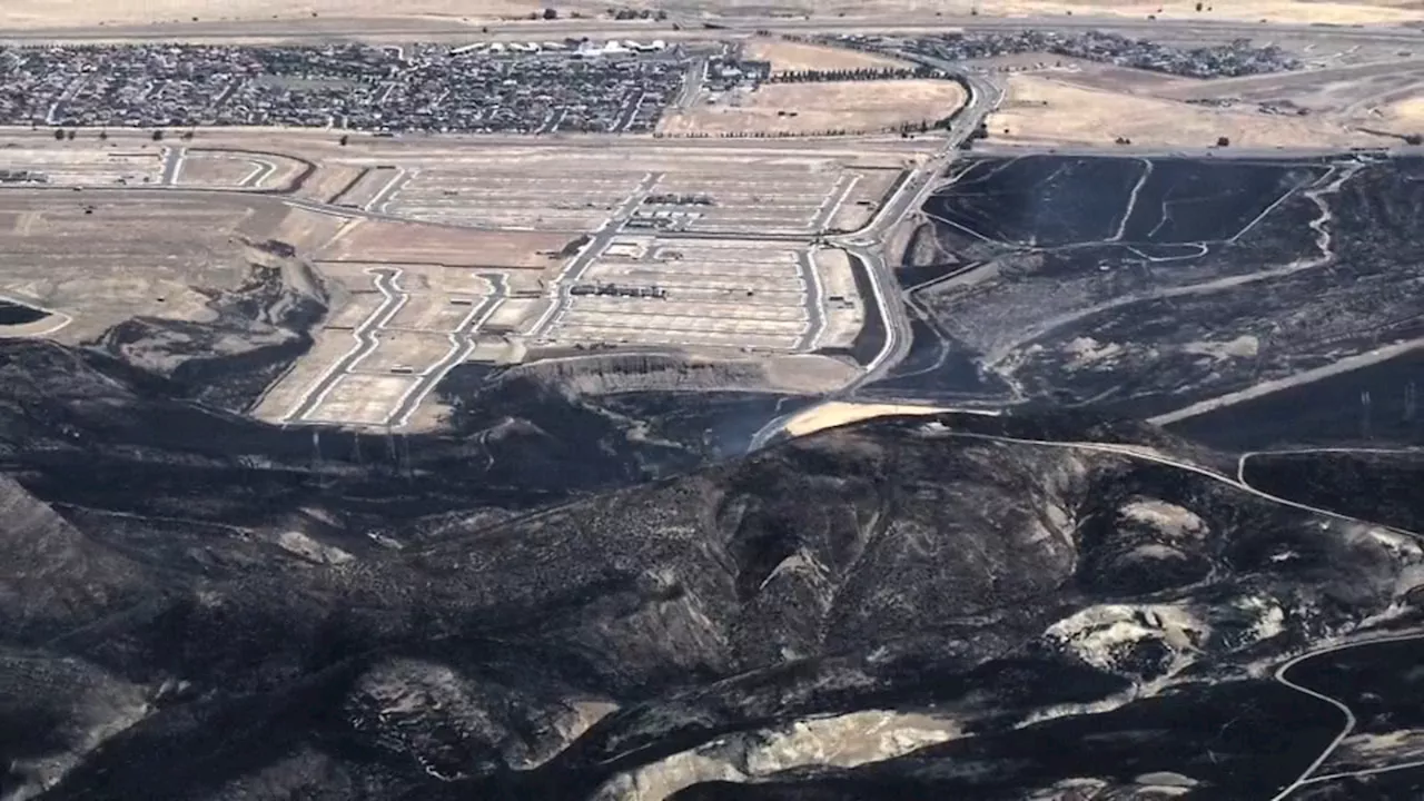 Corral Fire burning in Livermore-Tracy area is 75% contained, CAL FIRE says