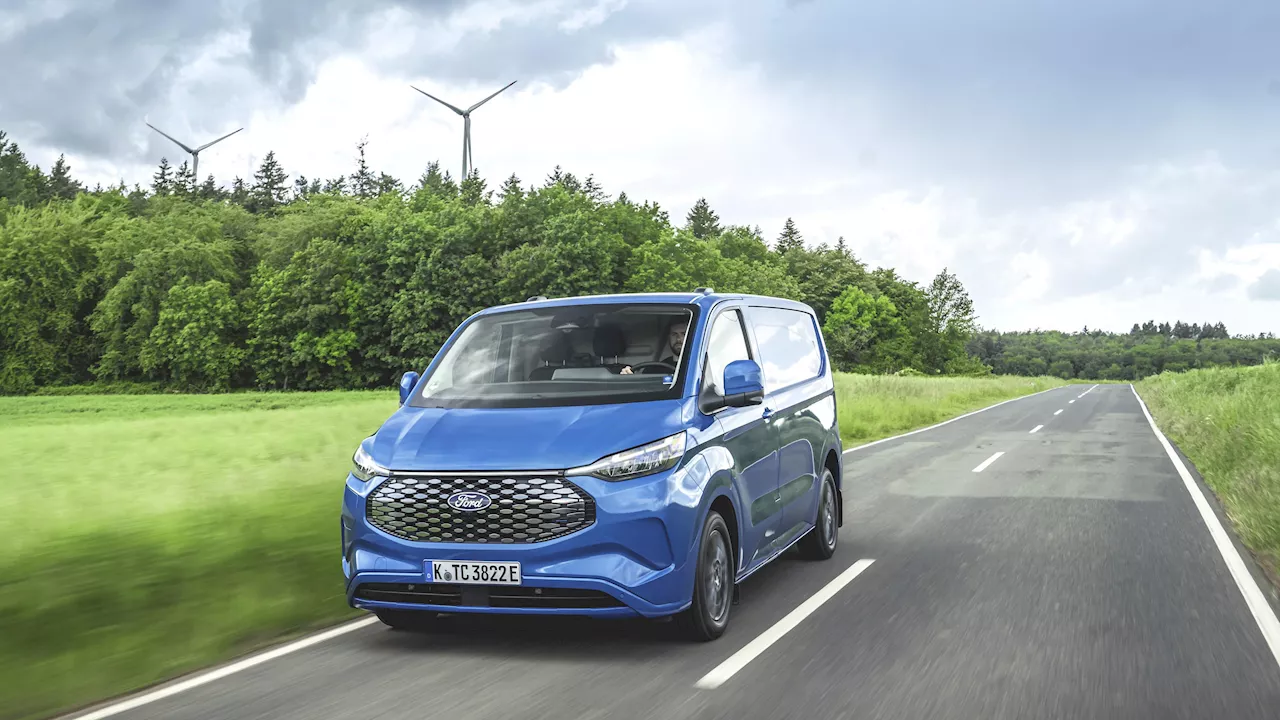 Il nuovo E-Transit Custom 100% elettrico