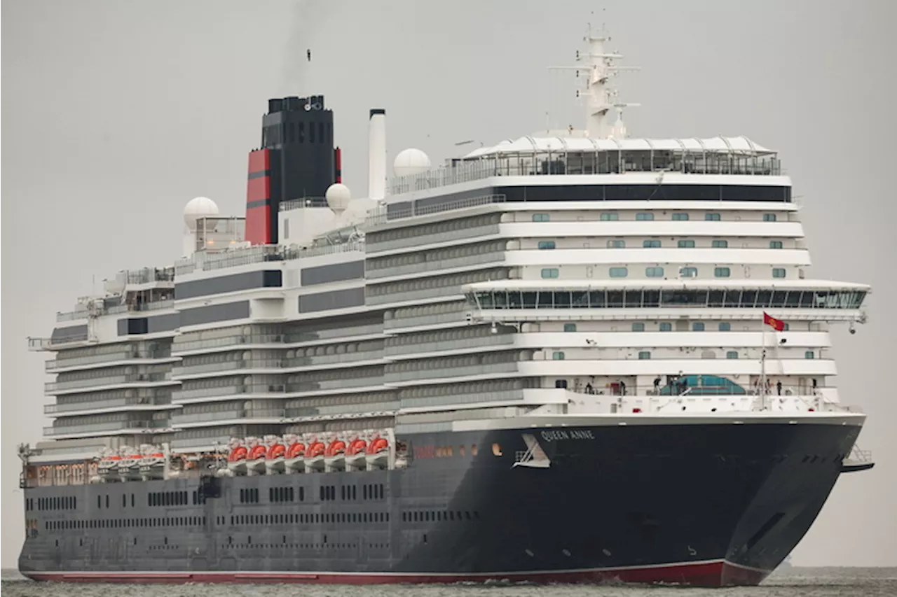 Cerimonia di battesimo per la nuova nave da crociera Cunard