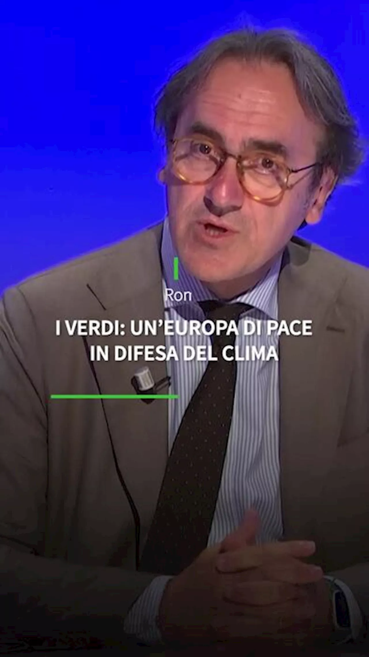 I Verdi: un'Europa di pace in difesa del clima