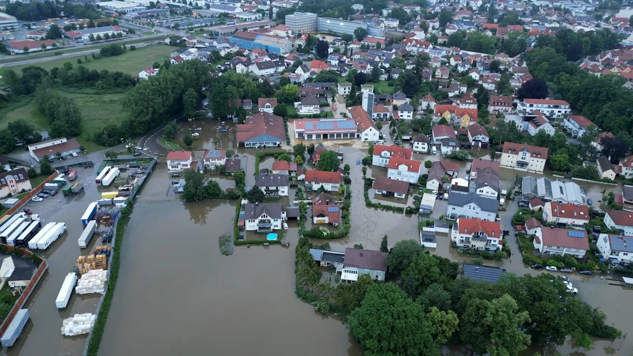 Hochwasser: Vermisste Frau (43) aus Schrobenhausen tot gefunden