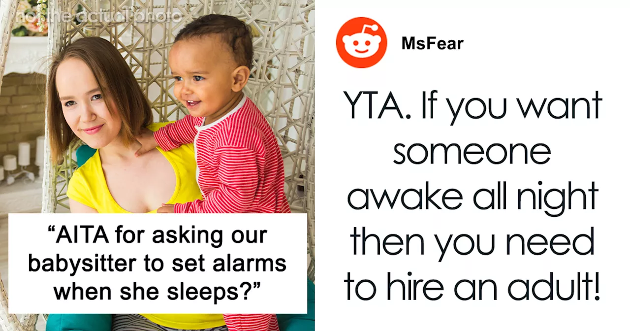 Dad’s Expectation For Babysitter To Stay Awake All Night Causes Online Outrage