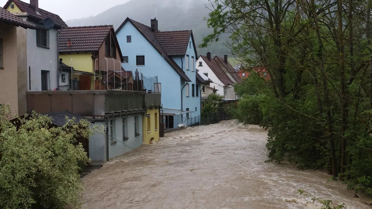 Evakuierungen wegen Hochwasser in Baden-Württemberg