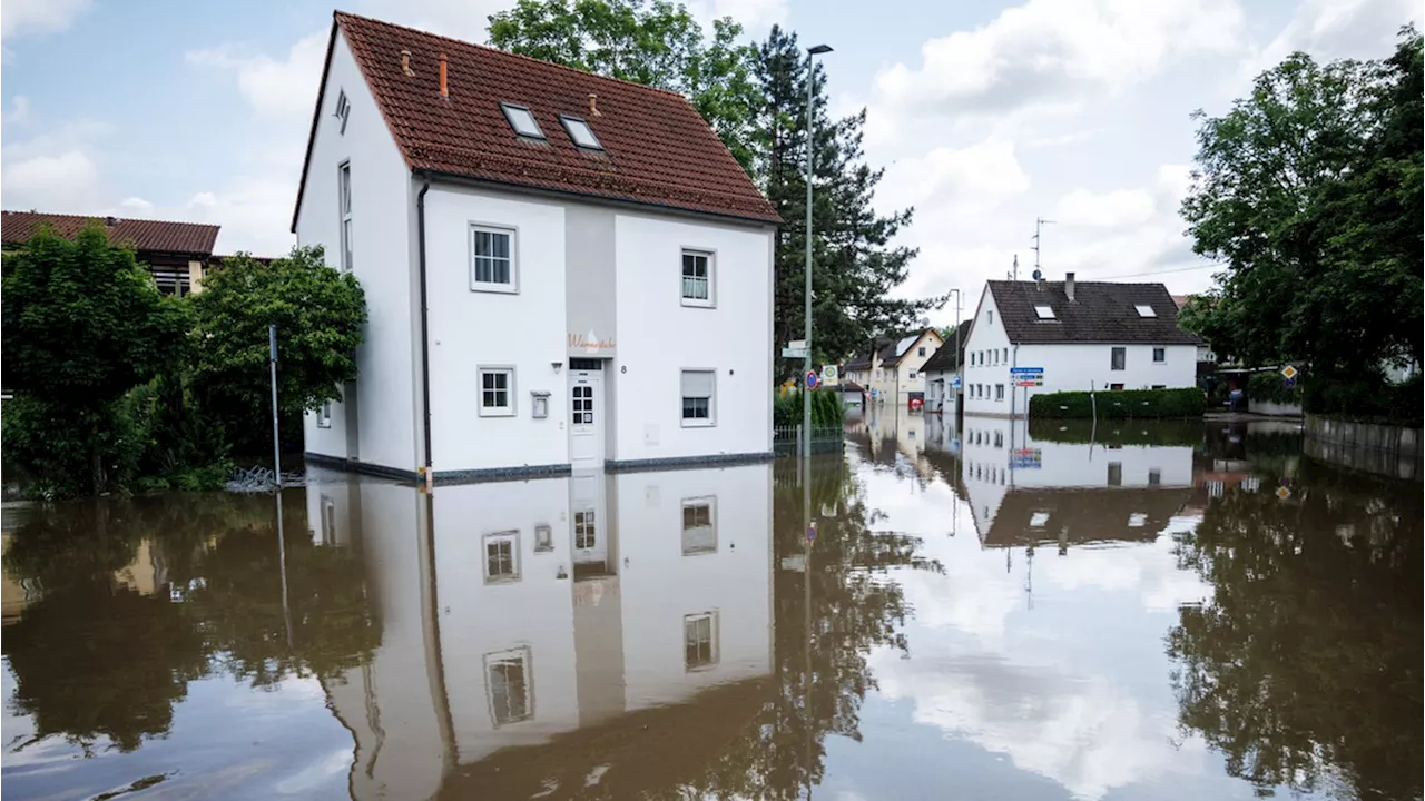 Hochwasser in Bayern: Die Lage am Mittag