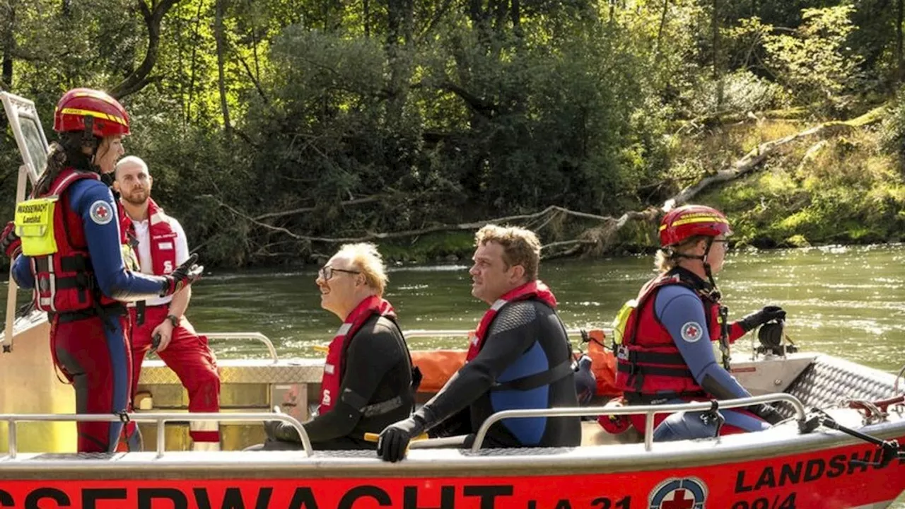 Die Grenzgänger': Hochwasser macht Staffelstart unmöglich