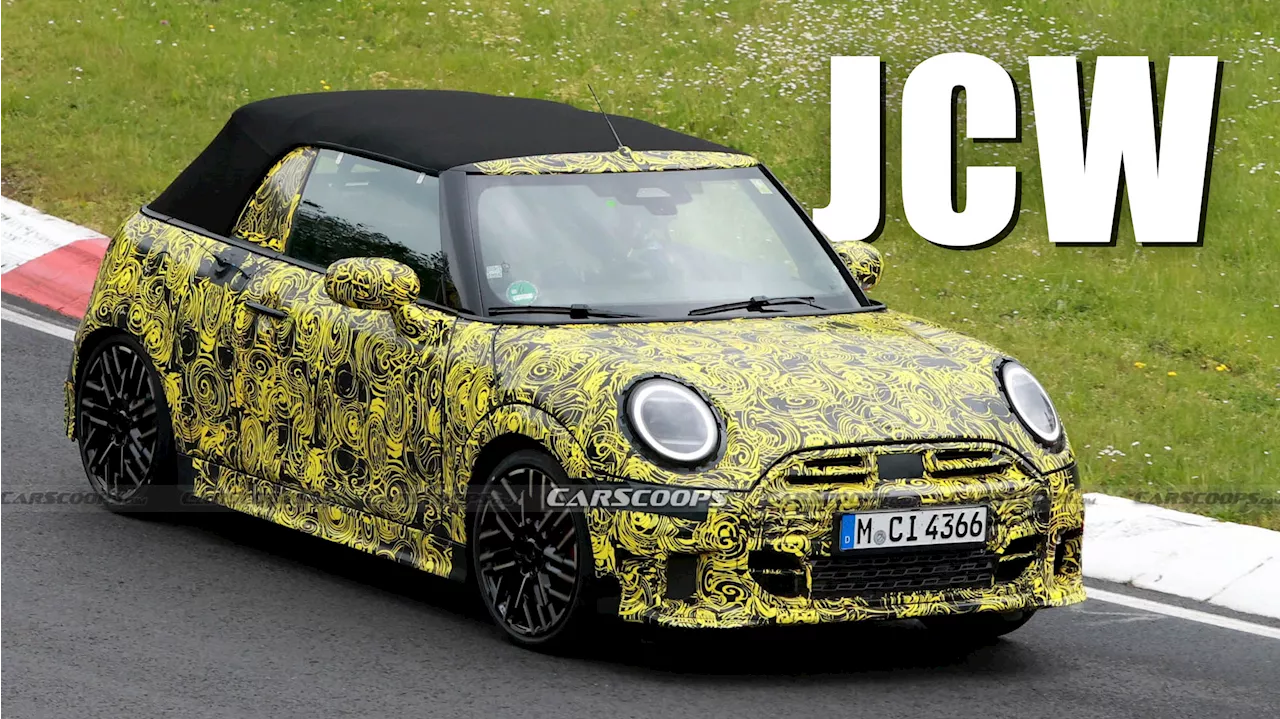 Will ICE-Powered Mini Cooper JCW Convertible Get Hatch’s Manual Option?