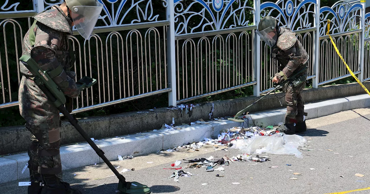 South Korea fully suspending military pact with North Korea over trash balloons