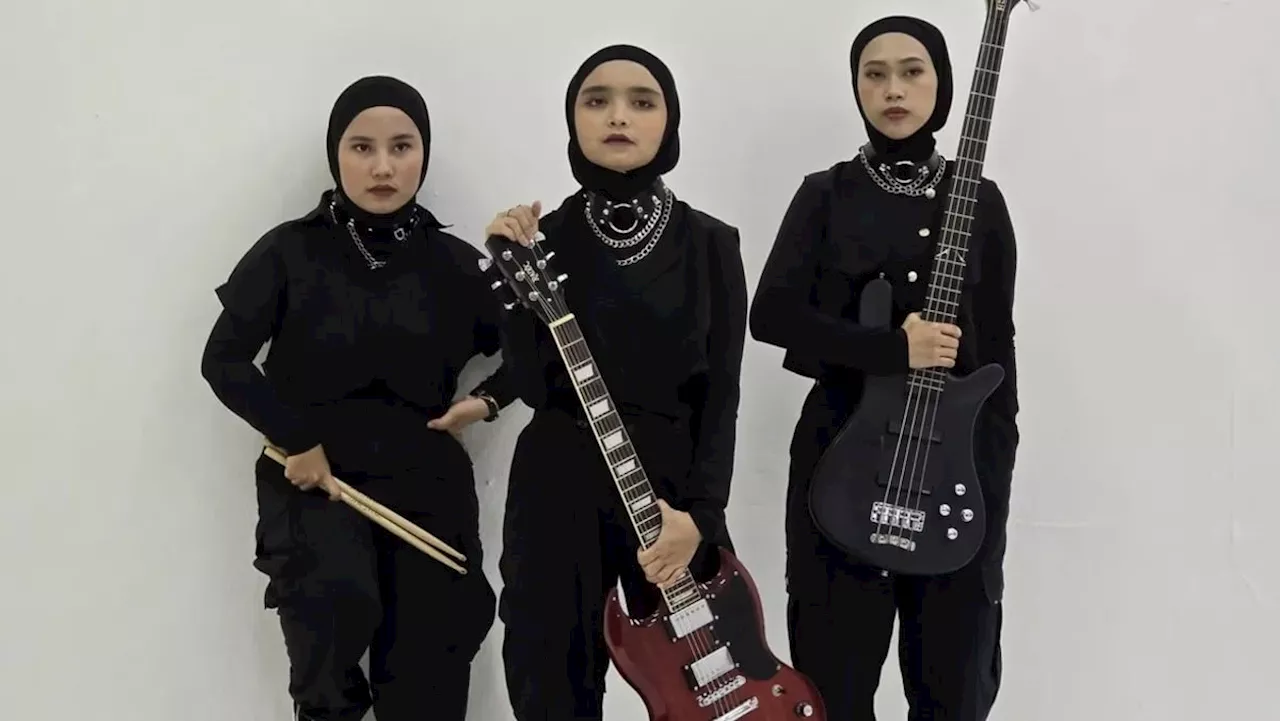 Heavy metal hijabi band Voice Of Baceprot on playing at this year's Glastonbury Festival