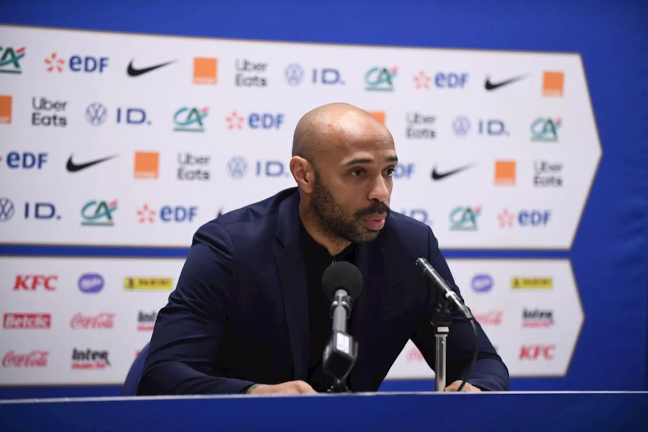 JO 2024 : la pré-liste de Thierry Henry sans Kylian Mbappé mais avec Alexandre Lacazette