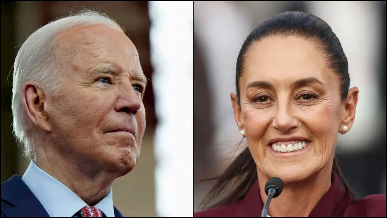 Joe Biden felicita a Claudia Sheinbaum por su elección 'histórica'