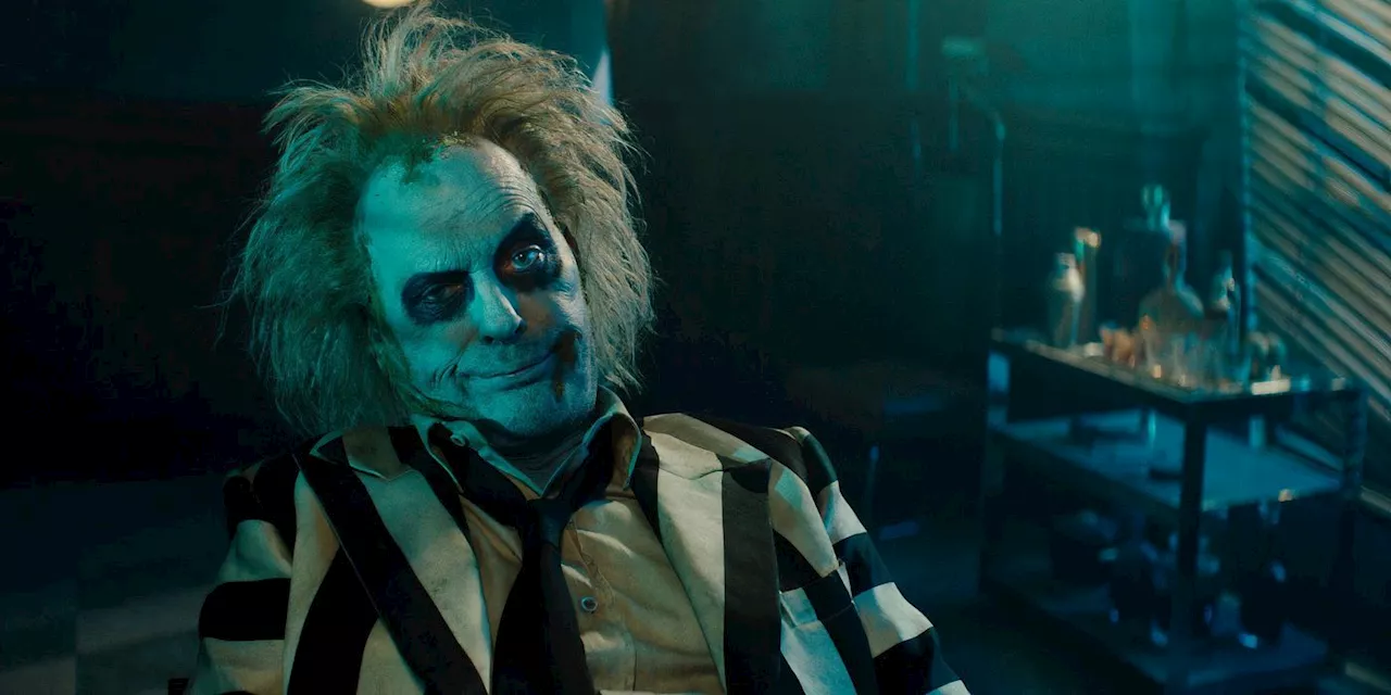 Michael Keaton Goes Insane Transforming Back Into Beetlejuice