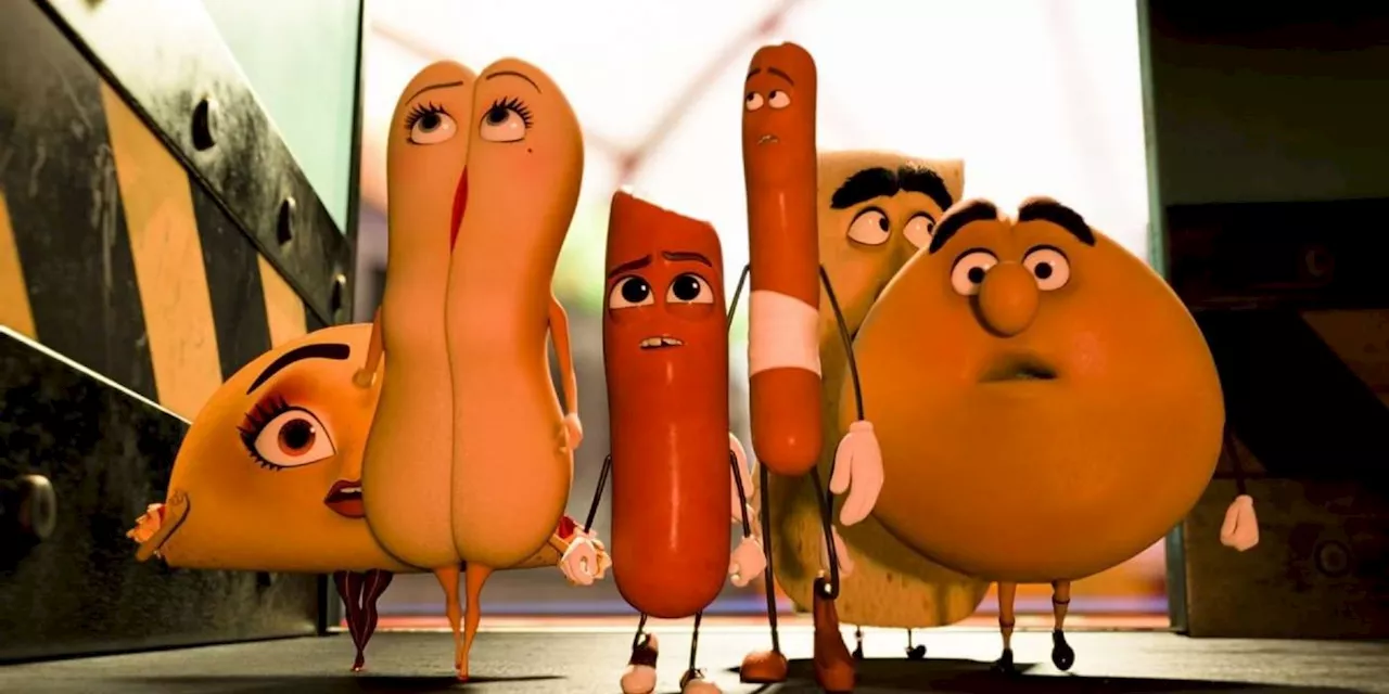 'Sausage Party Foodtopia' Images - The Food Friends Go to War