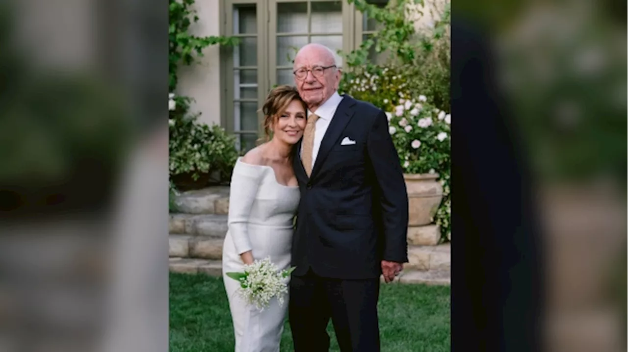 Rupert Murdoch ties the knot for the 5th time in ceremony at his California vineyard