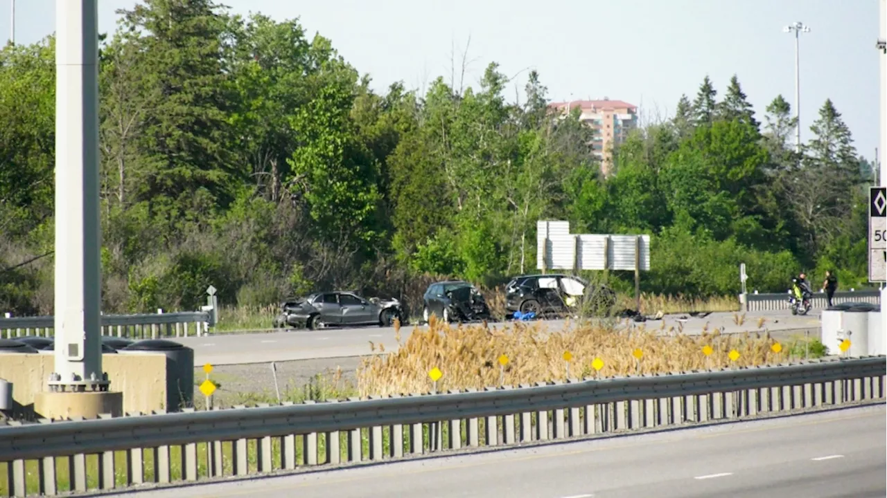 Child dies after three-vehicle crash on Hwy. 417 last Friday