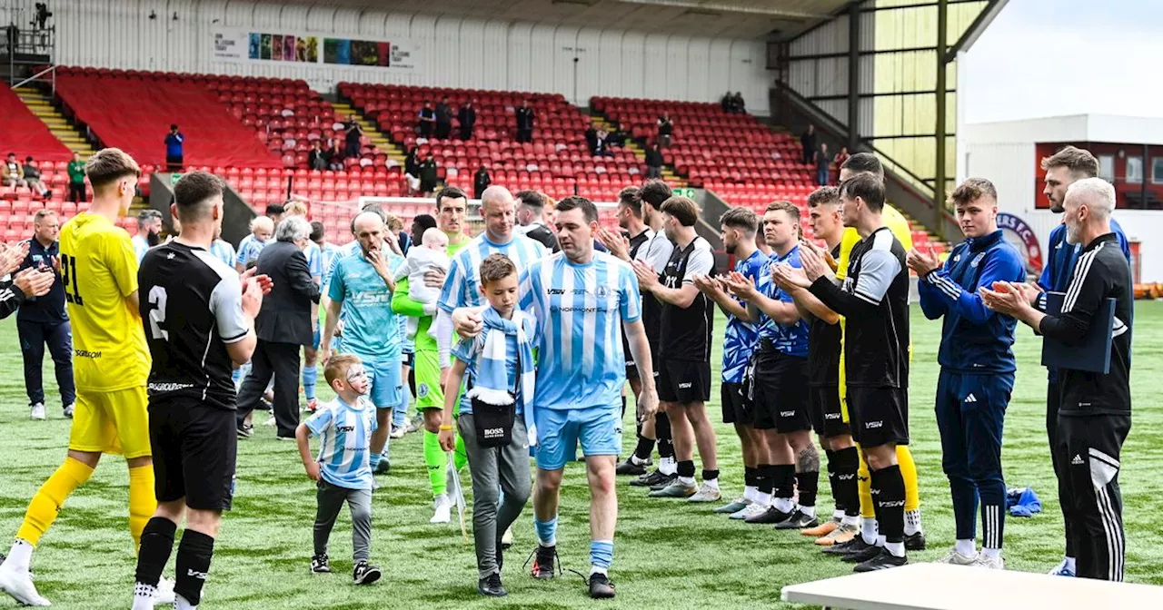 Arthurlie 'pride' as boss Reilly reflects on devastating Junior Cup final defeat