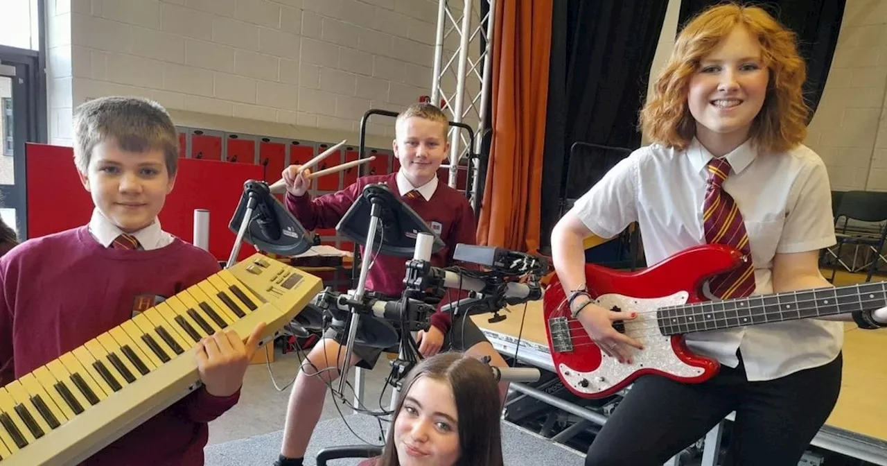 Duncanrig Secondary bring smash hit movie School of Rock to the stage