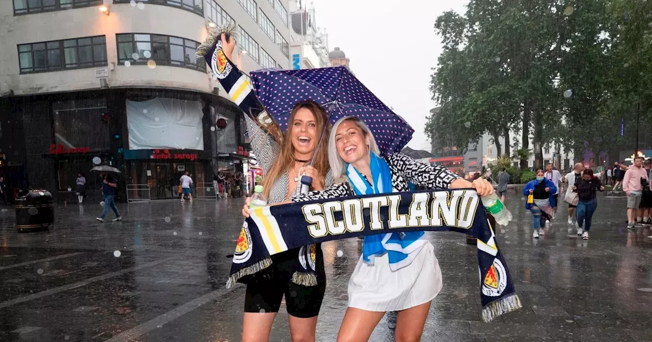 Scotland fans told to pack 'tartan umbrellas' with washout forecast for Germany