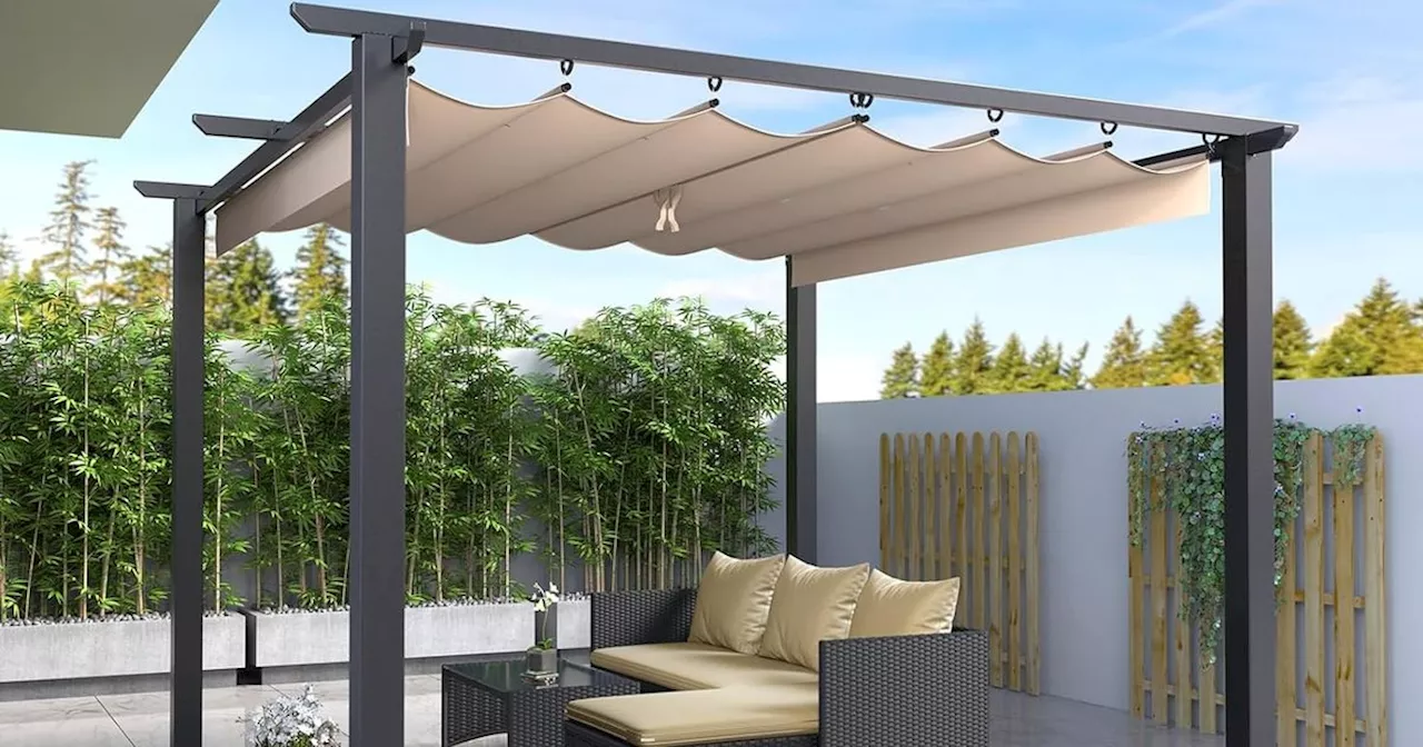 'Waterproof' and 'sturdy' Amazon summer garden pergola slashed by over £89