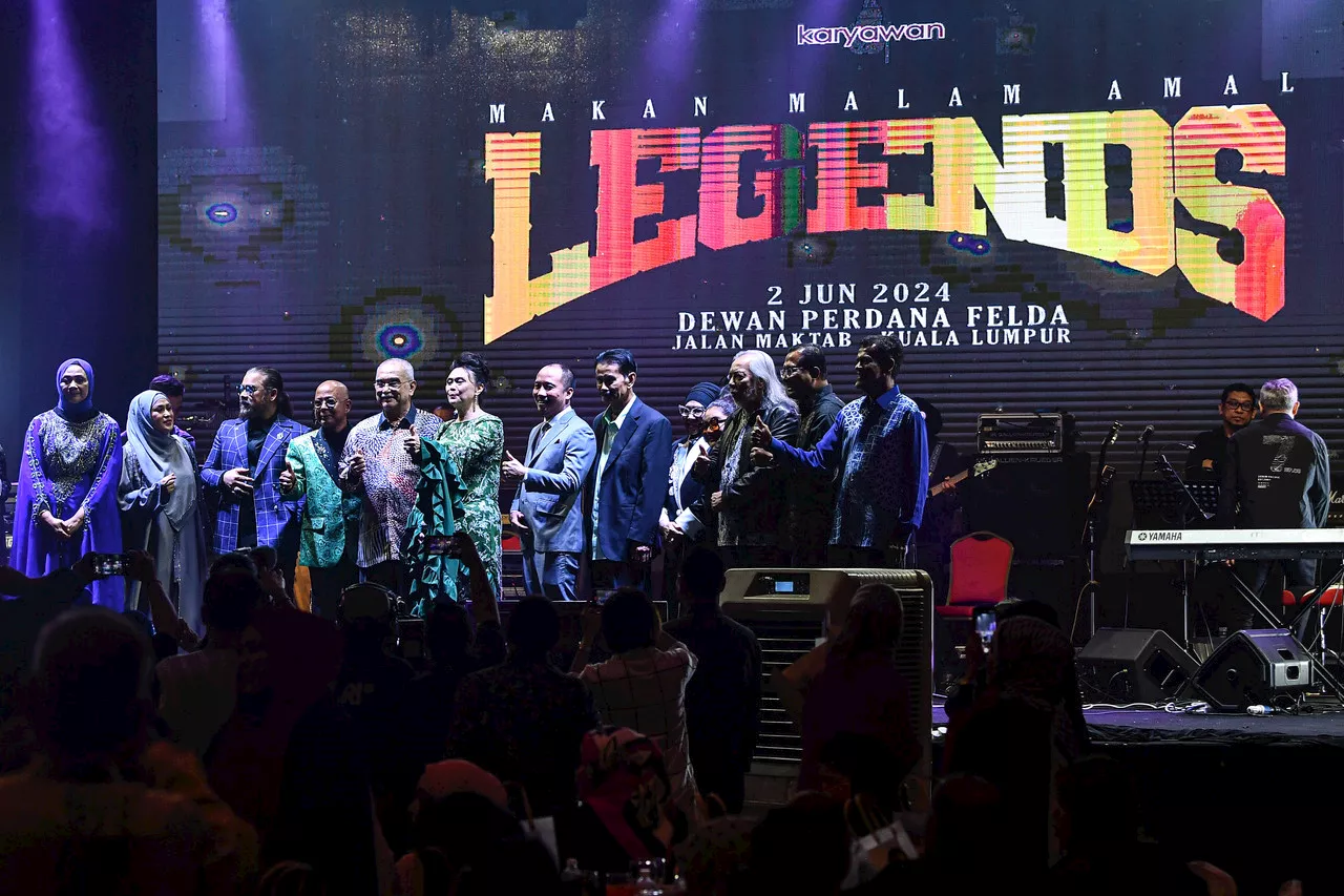 'The Legends Charity Dinner' concert raises over RM100,000 for artistes