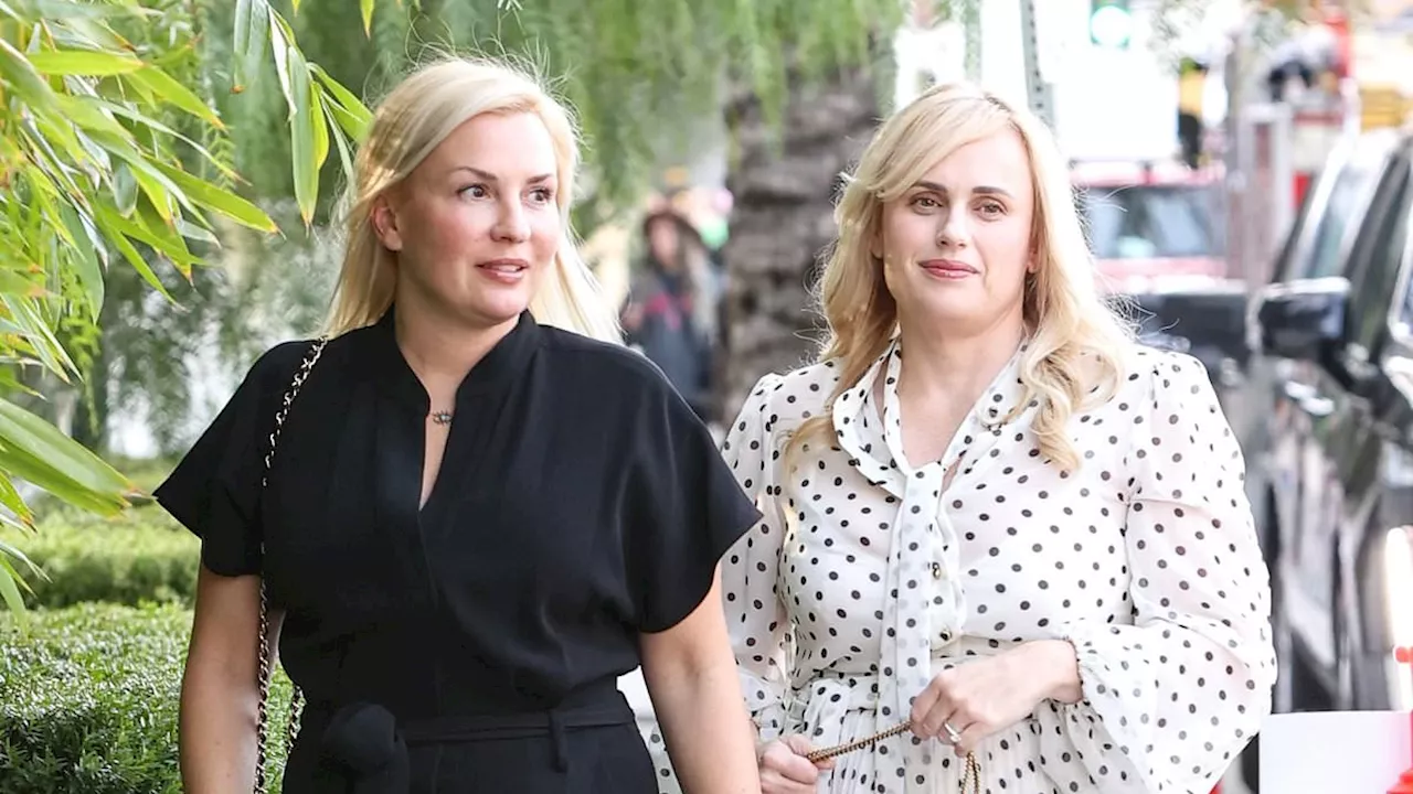 Rebel Wilson and fiancée Ramona Agruma head to a romantic dinner in Hollywood... after the actress...