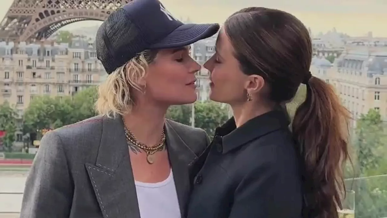 Sophia Bush shares passionate kisses with her girlfriend Ashlyn Harris