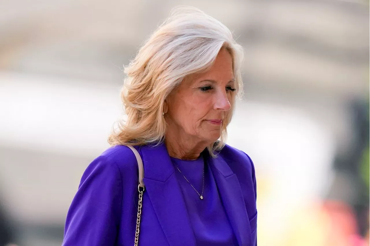 Jill Biden attends Hunter Biden’s gun trial as president keeps his distance