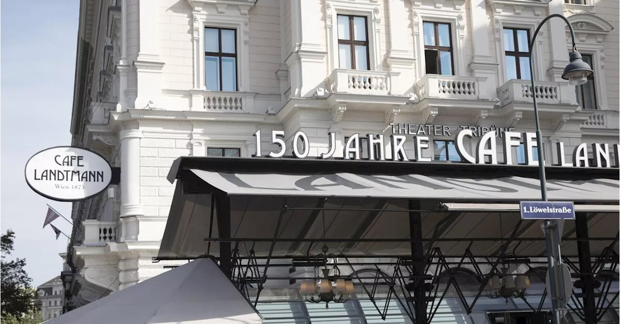 Cafe Landtmann in Wien veranstaltet Public Viewing zur EU-Wahl