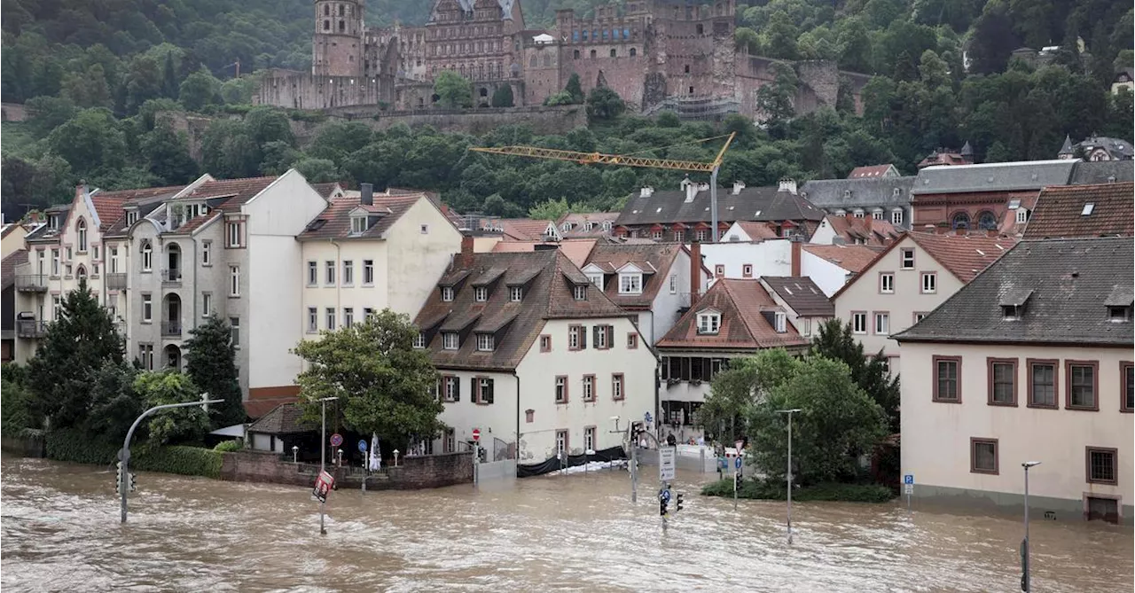 Hochwasser in Baden-Württemberg: Zwei Tote in Haus entdeckt