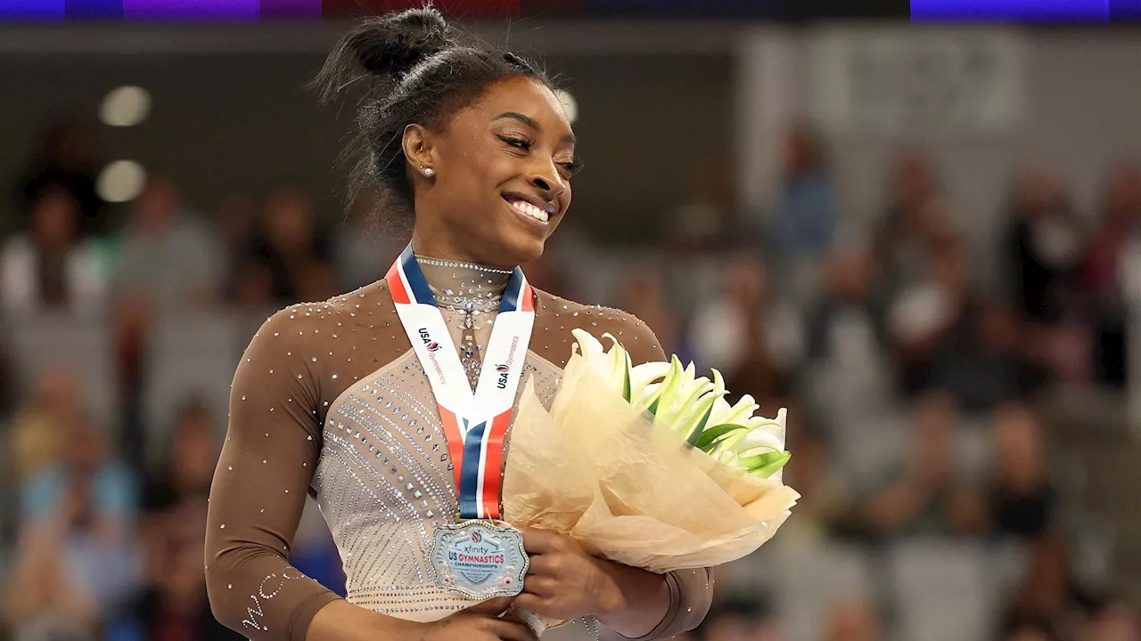  Avant les Jeux Olympiques, Biles sacrée championne des Etats-Unis pour la 9e fois