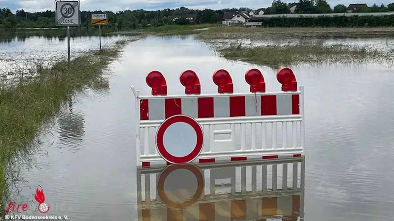 D: Hochwasserlage im Bodenseekreis → 2.Juni 2024 19.00 Uhr