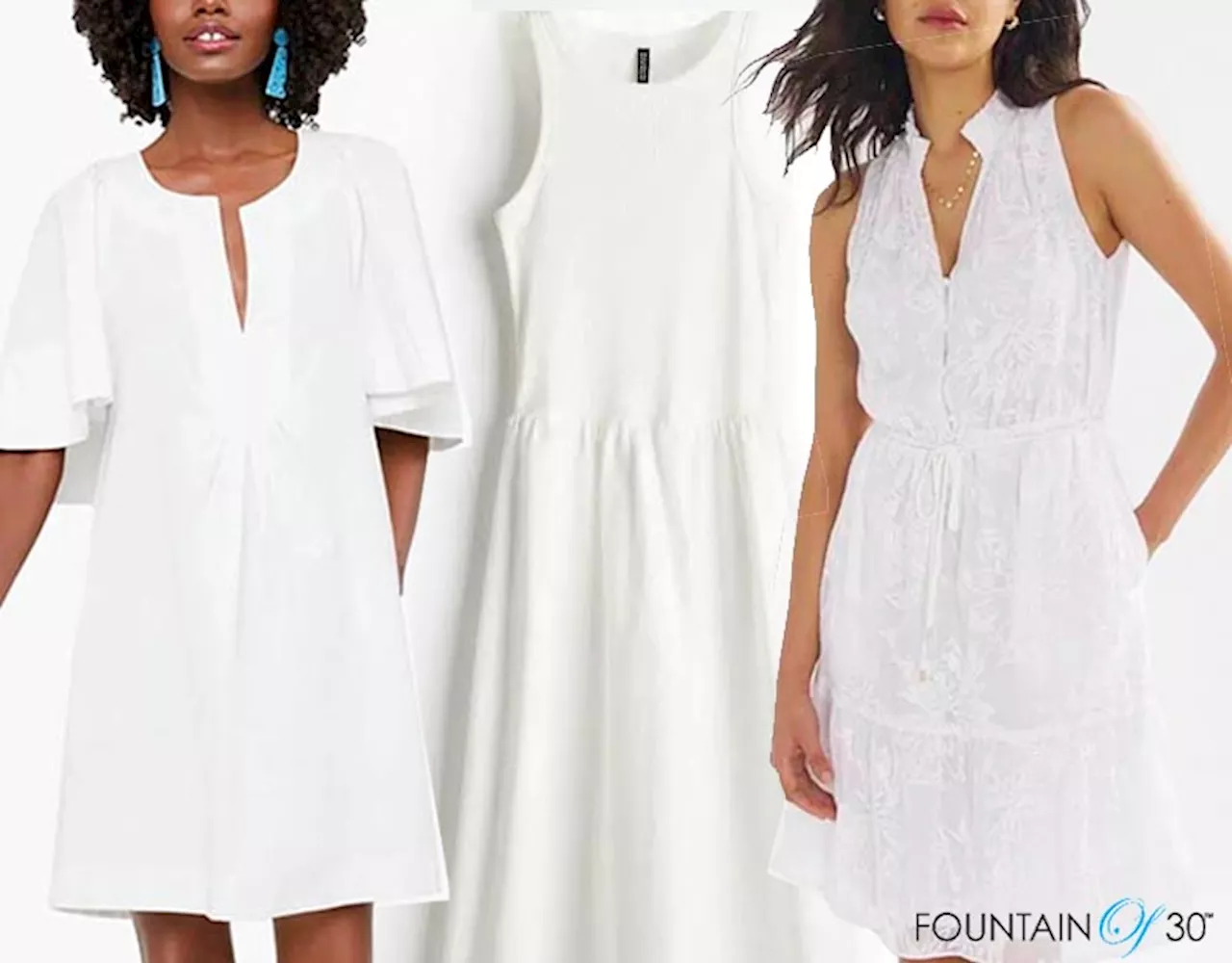 Little White Dresses For Women Over 50: Best Looks for Summer 2024