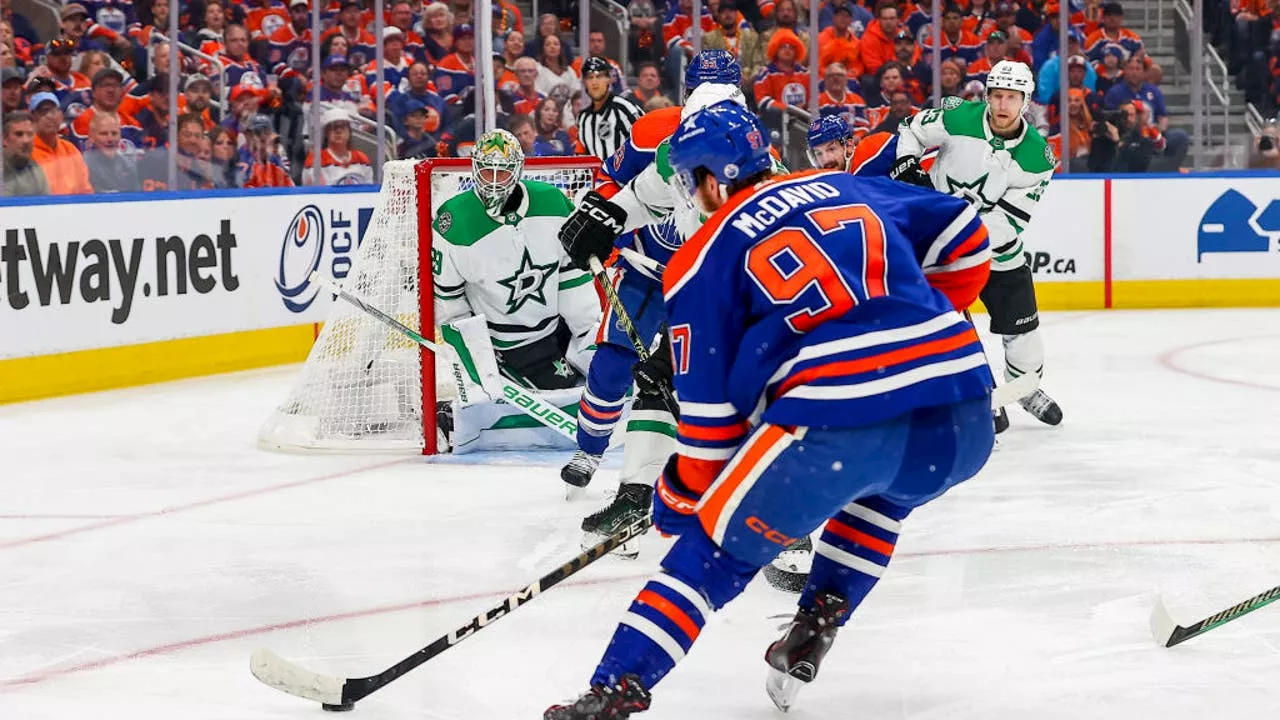 Oilers top Stars 2-1 for West title, will play Florida in the Stanley Cup Final