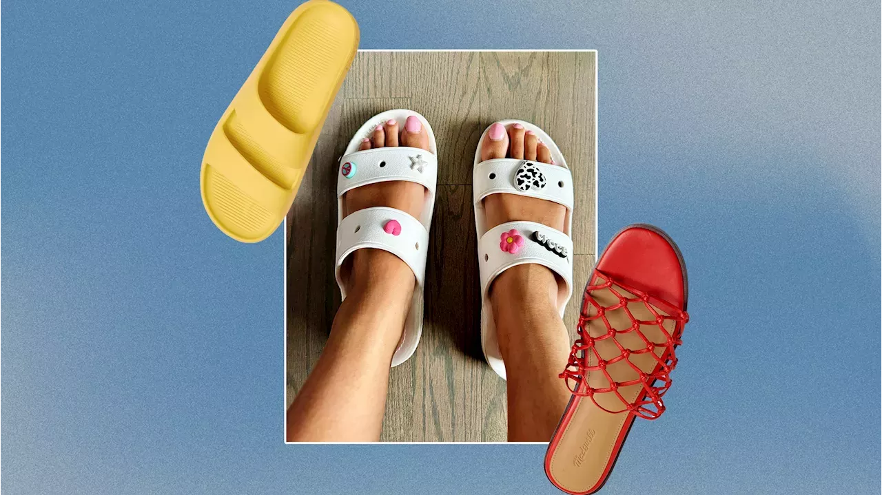Shoes: 9 Most Comfortable Slides for Women in 2024, According to ...