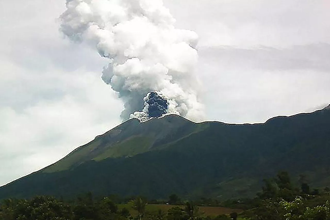 Kanlaon Volcano's history of eruptions