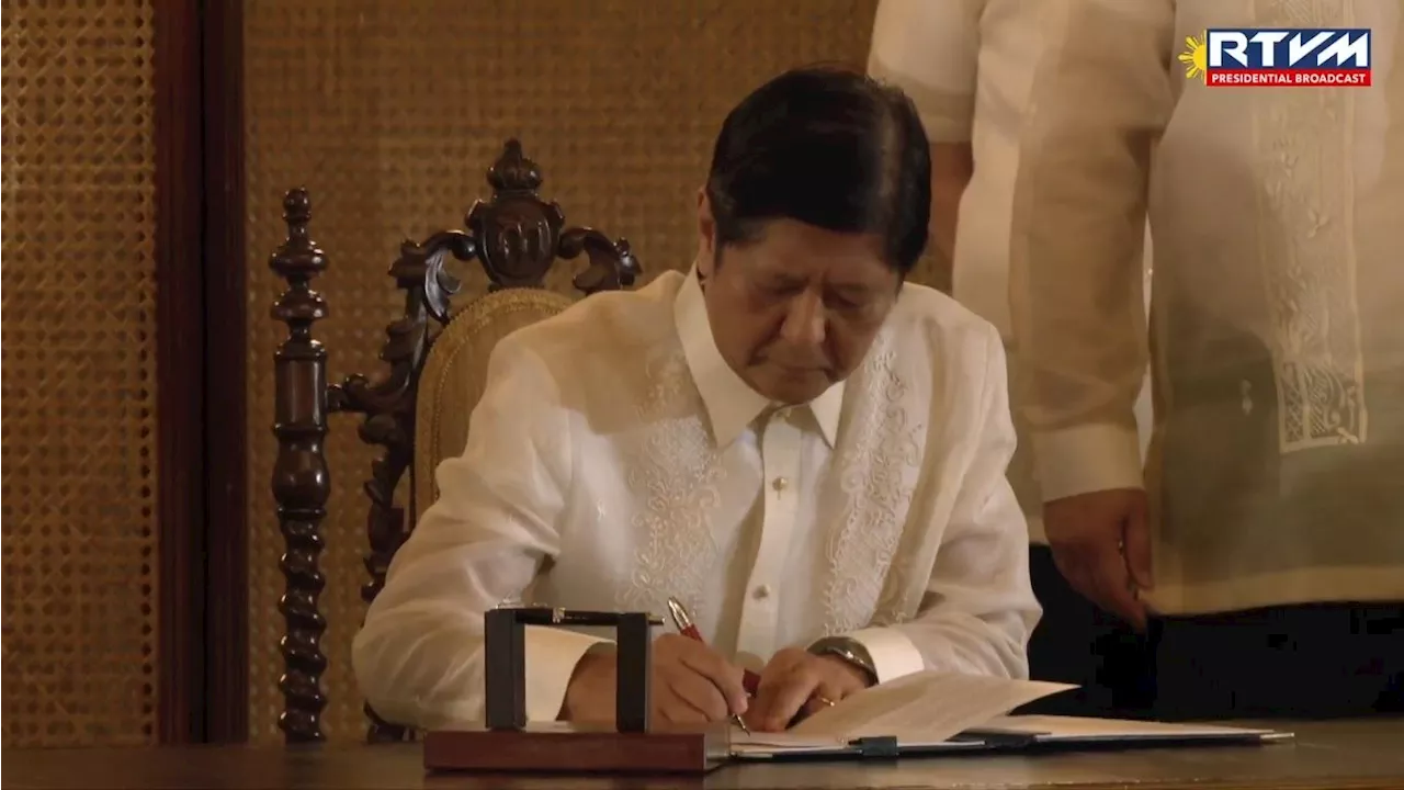 Marcos signs law giving public school teachers increased allowance