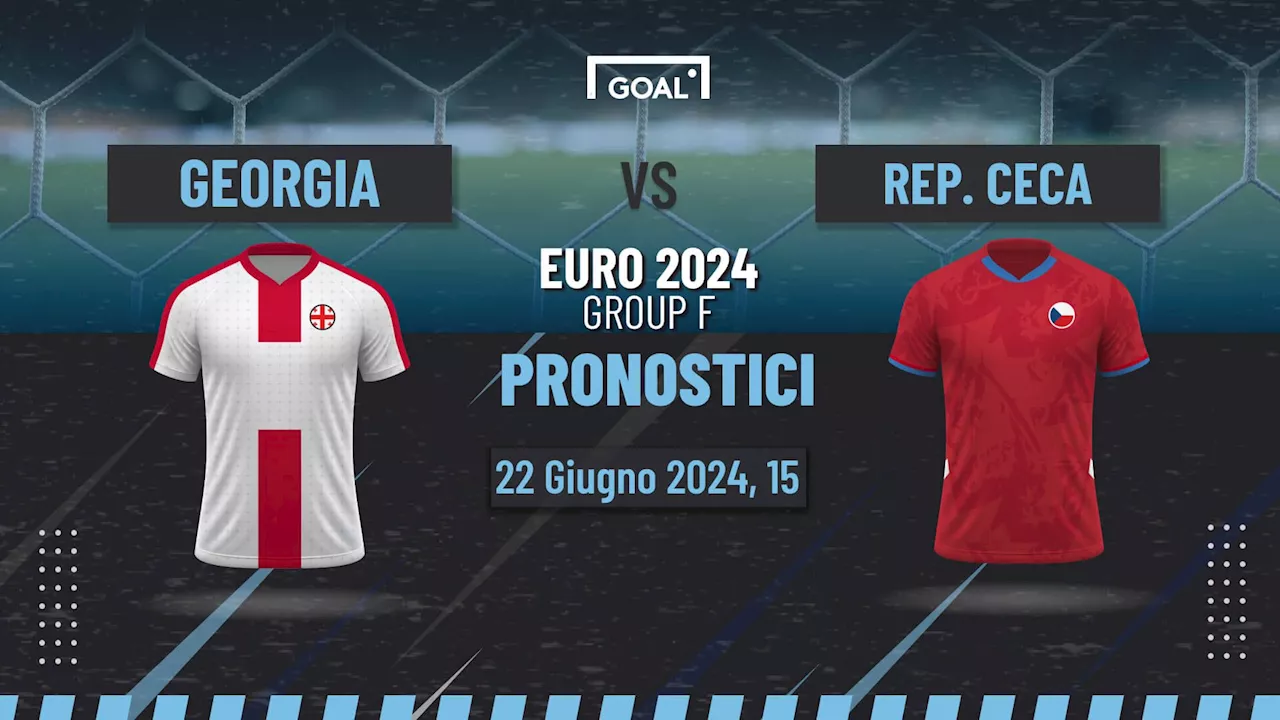 Dettagli e pronostici Georgia - Repubblica Ceca a Euro 2024: analisi partita