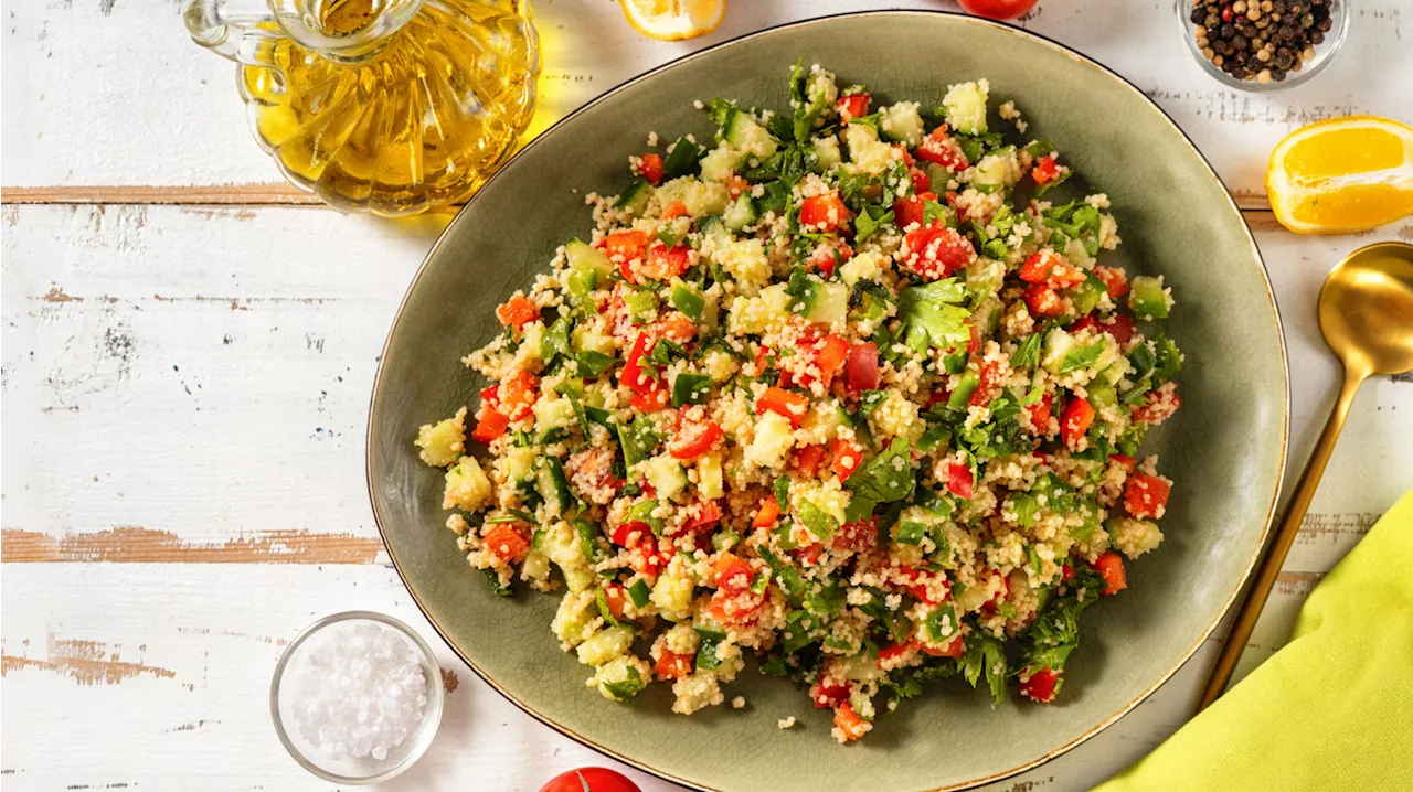 Mediterraner Couscous-Salat – schnelle Grillbeilage