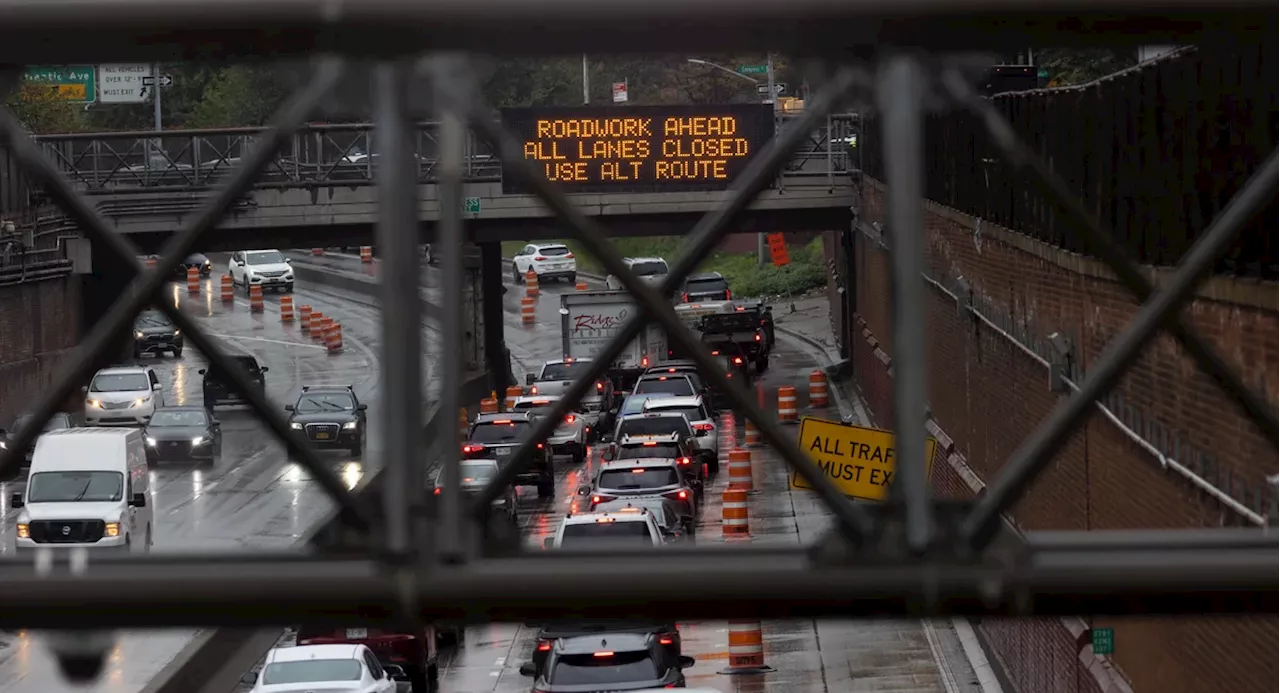 DOT finishes road repairs early along section of Brooklyn BQE