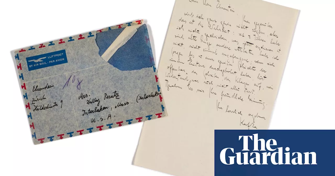 Franz Kakfa letter shows author’s anguished struggle with writer’s block