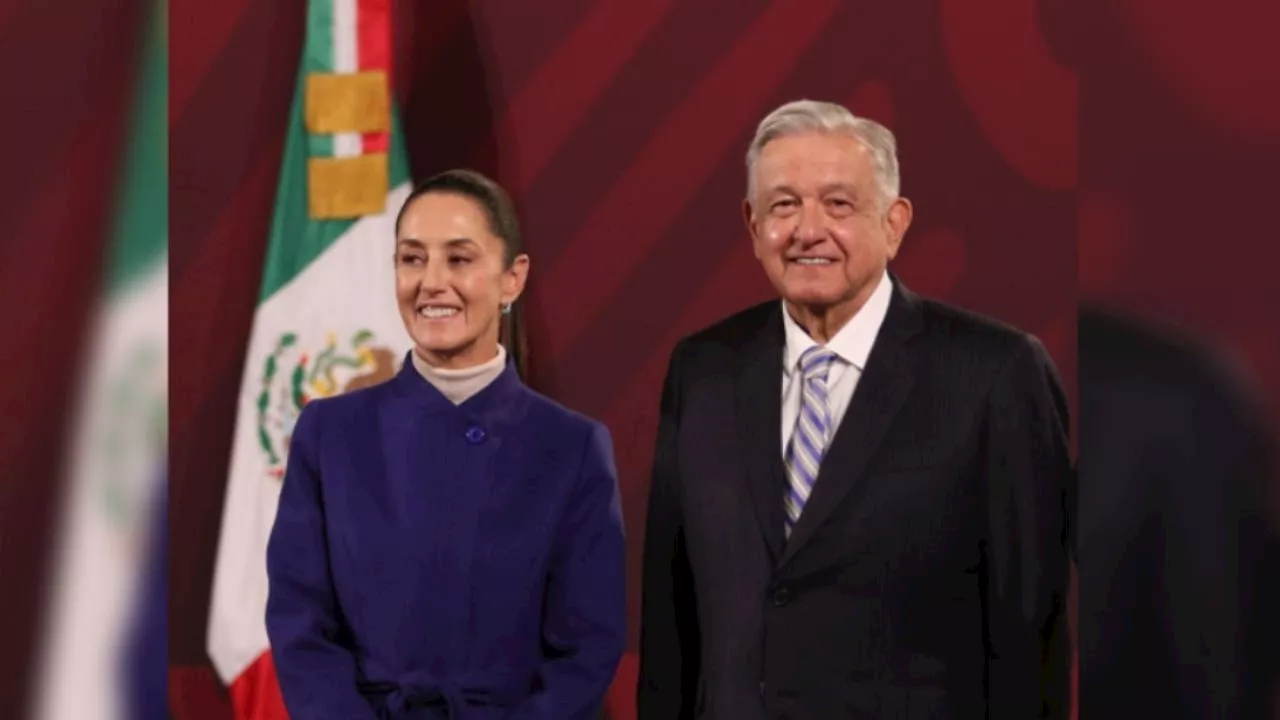 AMLO alista giras con Claudia Sheinbaum para entrega-recepción