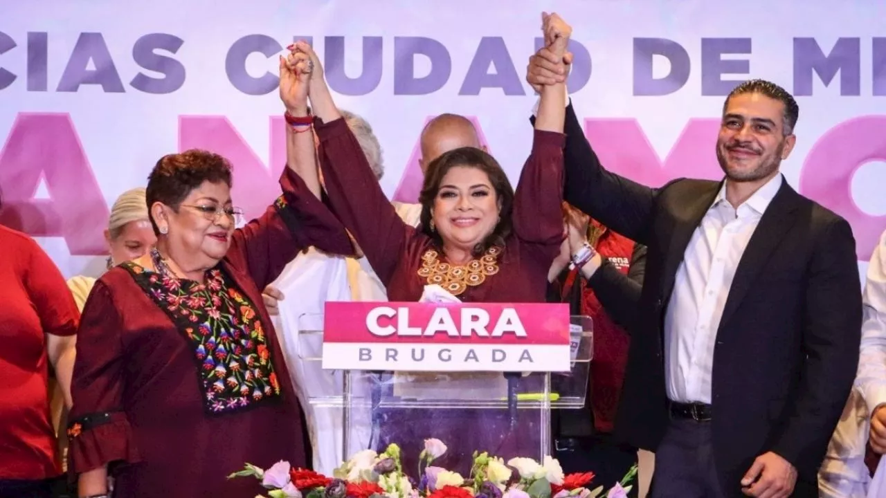 Clara Brugada recibirá constancia de mayoría el sábado 8 de junio