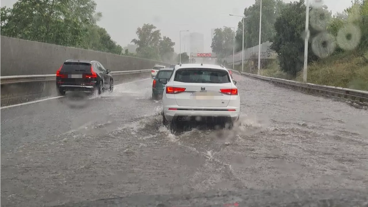 Hagel-Gewitter fluten Teile Wiens – Meteorologen warnen