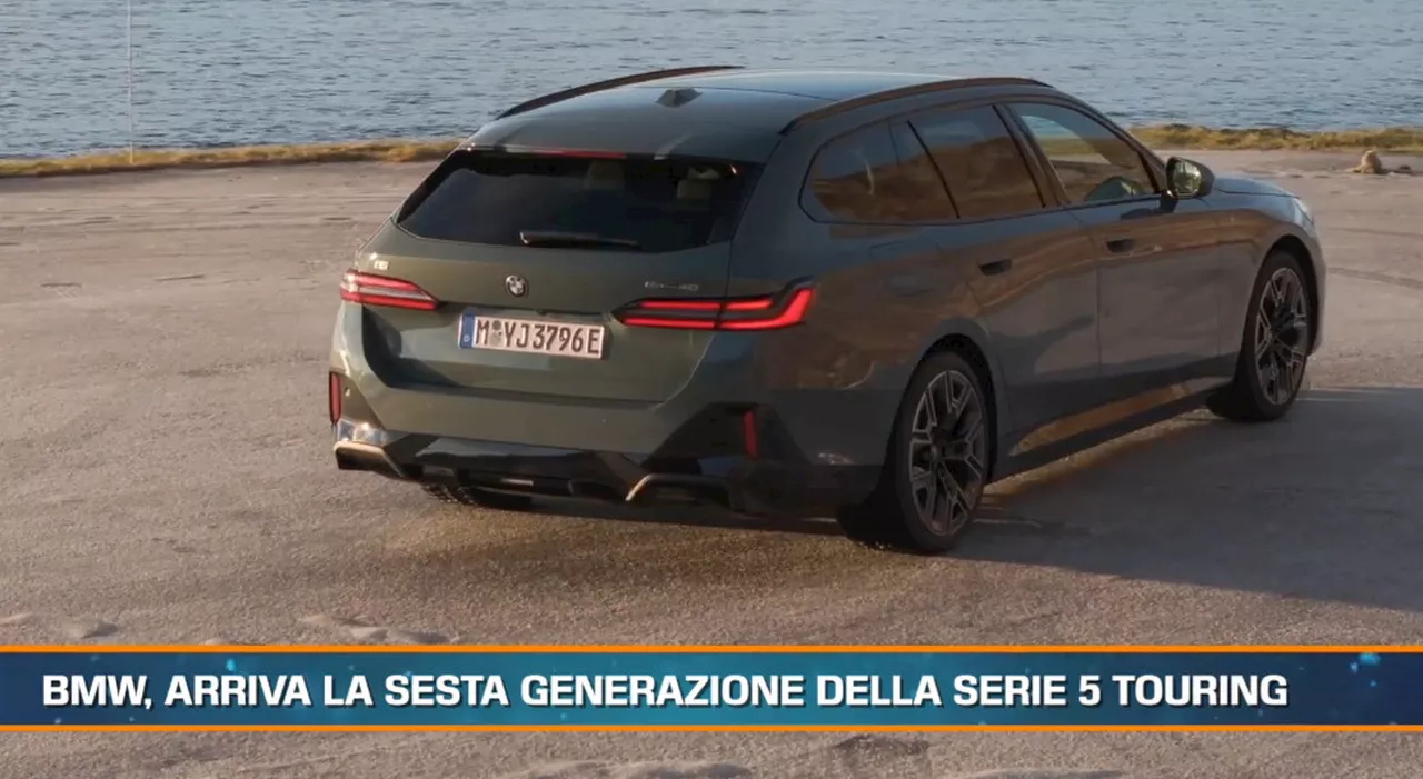 Motori Magazine, in questa puntata: Bmw, arriva la nuova 5 Touring, Fiat 500, back to the future. Due ruote, l