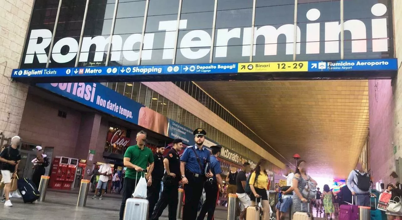 Roma Termini, 21enne aggredito e rapinato da tre uomini: un arresto