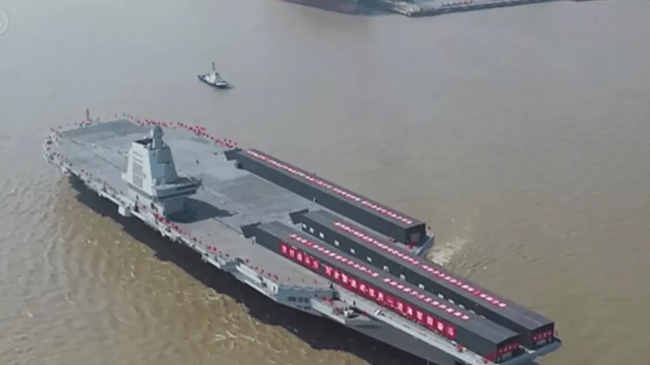 Fujian: China’s new aircraft carrier causes anxiety in neighboring nations