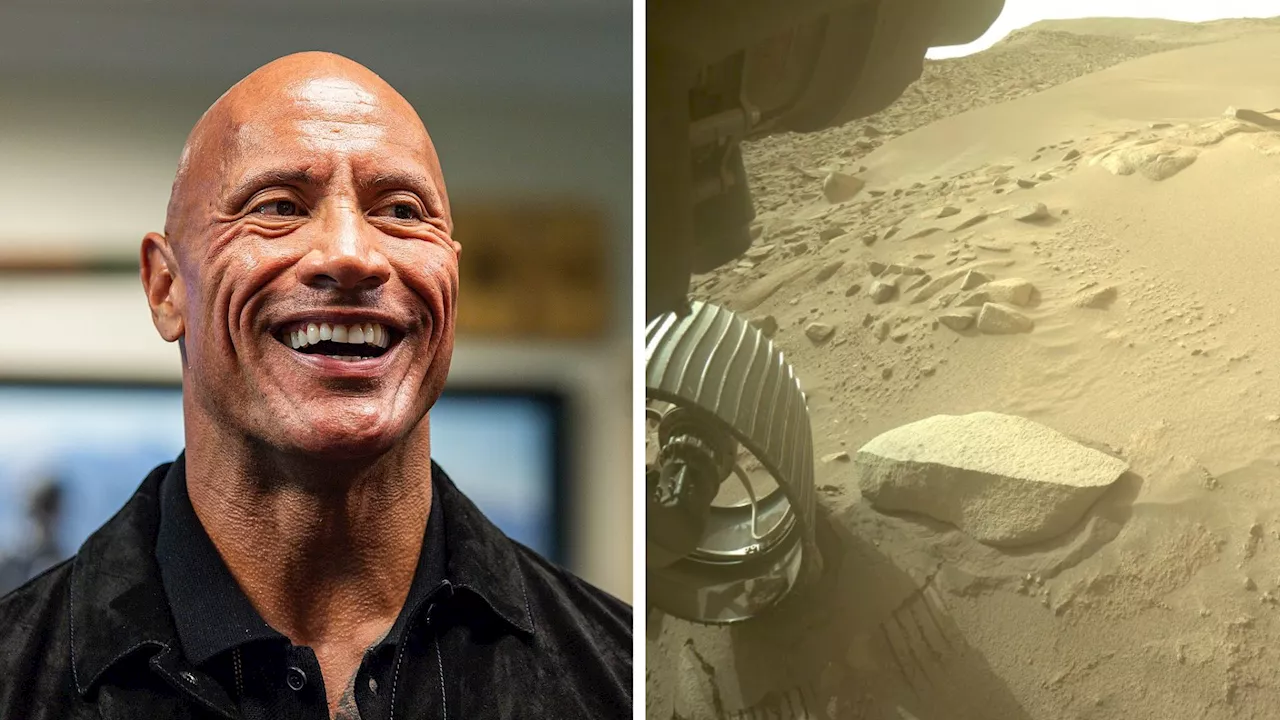 NASA’s Mars rover has a companion, and it’s named after WWE’s The Rock