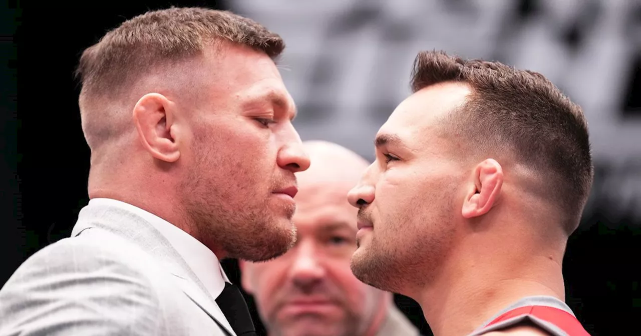 Conor McGregor v Michael Chandler press conference time and stream information